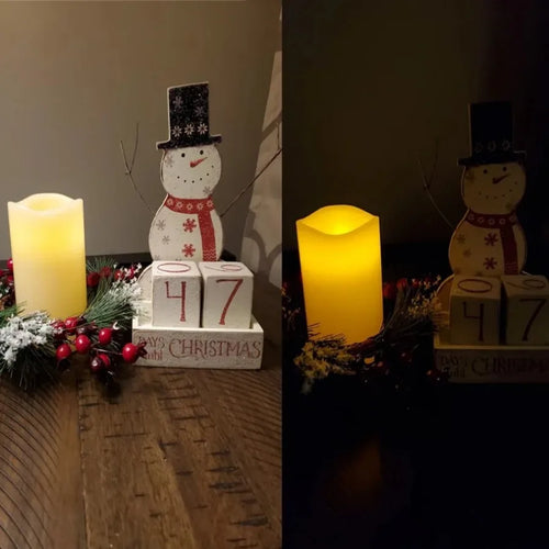 flameless electric candle lamp for wedding and party decorations - vue 6 sur 14
