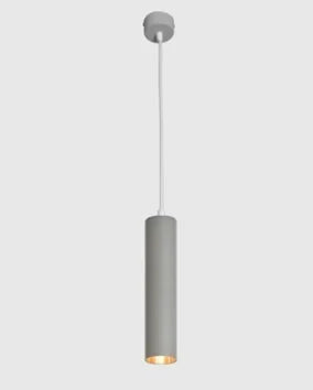 Industrial style aluminium ceiling light for bar, café or restaurant