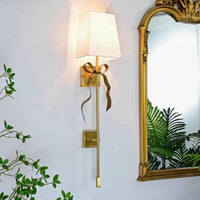 Large modern LED wall light for interiors