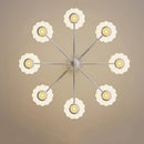 Modern LED pendant chandelier with up and down lighting