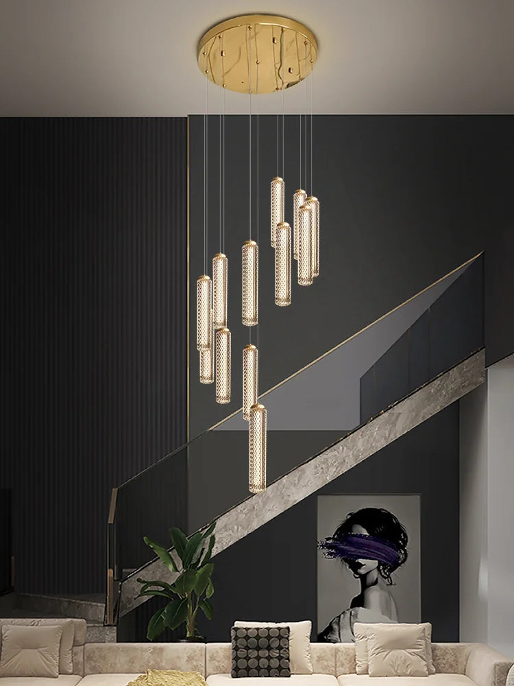 Modern pendant chandelier for elegant and contemporary lighting