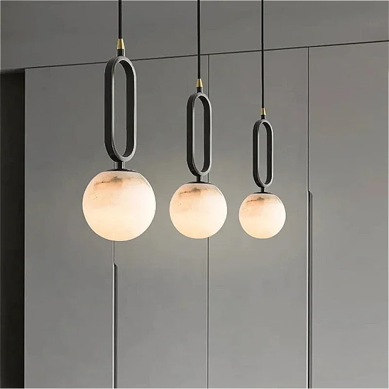 Modern metal pendant light with creative design for interior decor