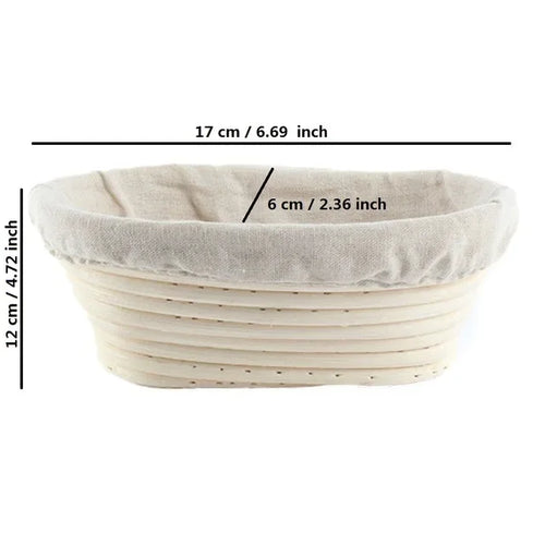 rattan bread basket for baking and fermentation - vue 12 sur 18