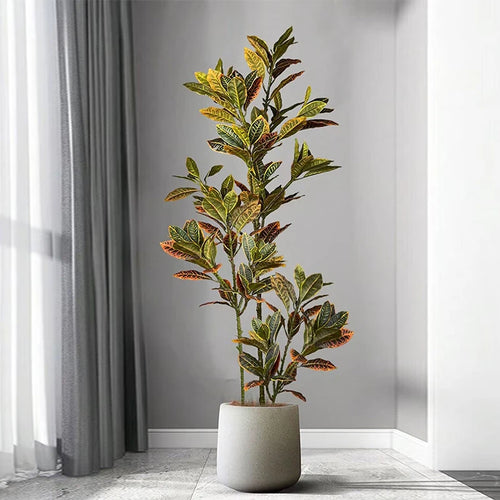 Artificial tropical plant branch for garden decoration