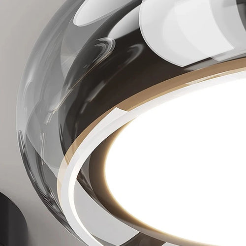 Modern rectangular LED ceiling light for interiors - vue 5 sur 9