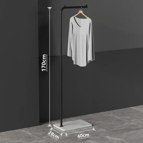 lightweight and modern Nordic clothes rack for stylish storage - vue 42 sur 41