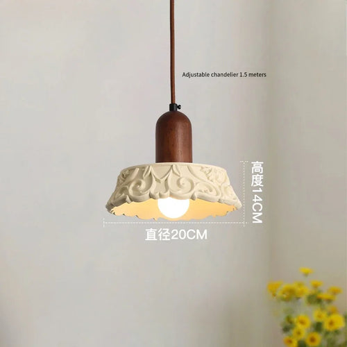 lustre créatif antique en résine pour décoration rétro - vue 13 sur 14