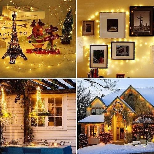 Waterproof LED string lights for party decorations - vue 6 sur 9