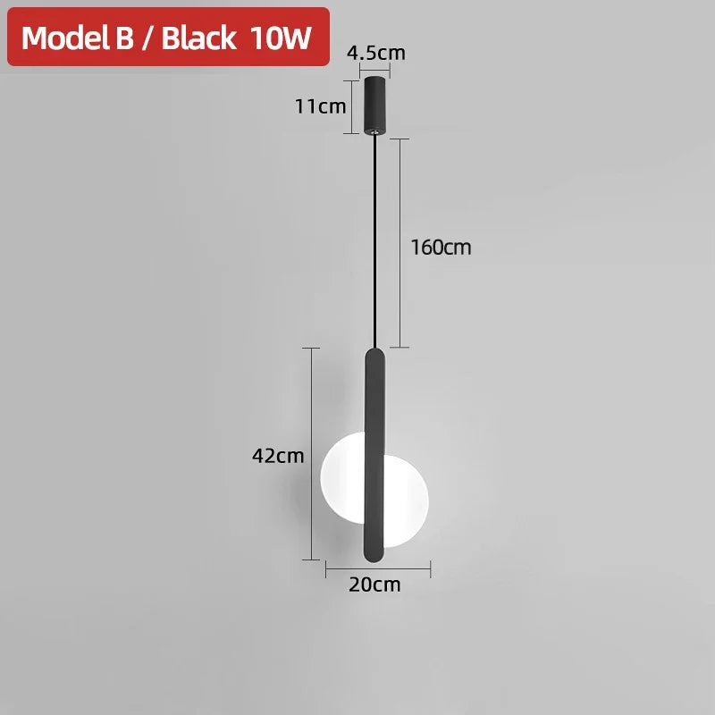 Modern Nordic bedside lamp with elegant design for decorative interiors