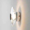 Italian crystal bedside lamp for elegant interior decoration