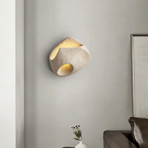 Creative cement wall light for hotel and office - vue 5 sur 9