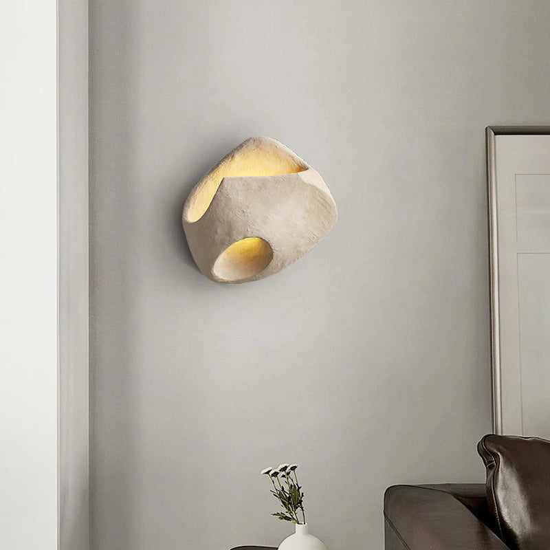 Creative cement wall light for various spaces - vue 4 sur 9