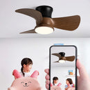Modern ceiling light with integrated fan for contemporary interiors