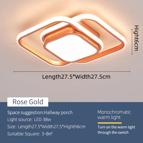 Modern LED chandelier for elegant and contemporary interiors - vue 9 sur 8