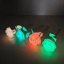 Luminous rose branch gift for Valentine's Day or Mother's Day