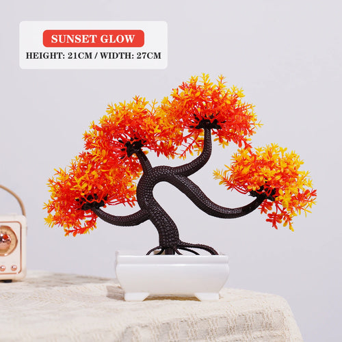 Artificial bonsai tree for indoor and outdoor decoration - vue 32 sur 32
