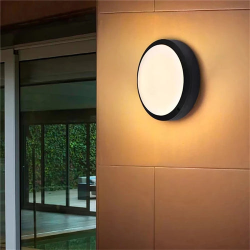 Waterproof LED ceiling light with motion sensor for outdoor use - vue 4 sur 6