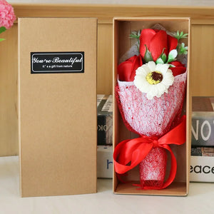 Rose soap in gift box for any occasion