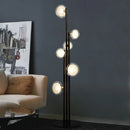 Retro glass floor lamp nordic design for interior decoration