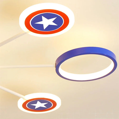 Decorative LED ceiling light for modern and elegant interiors - vue 6 sur 8