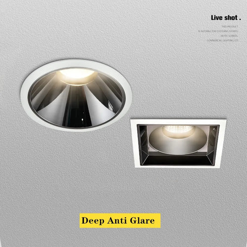 LED downlight spotlight for interior ceiling lighting - vue 4 sur 7