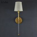 Decorative American style wall light for indoor and outdoor use
