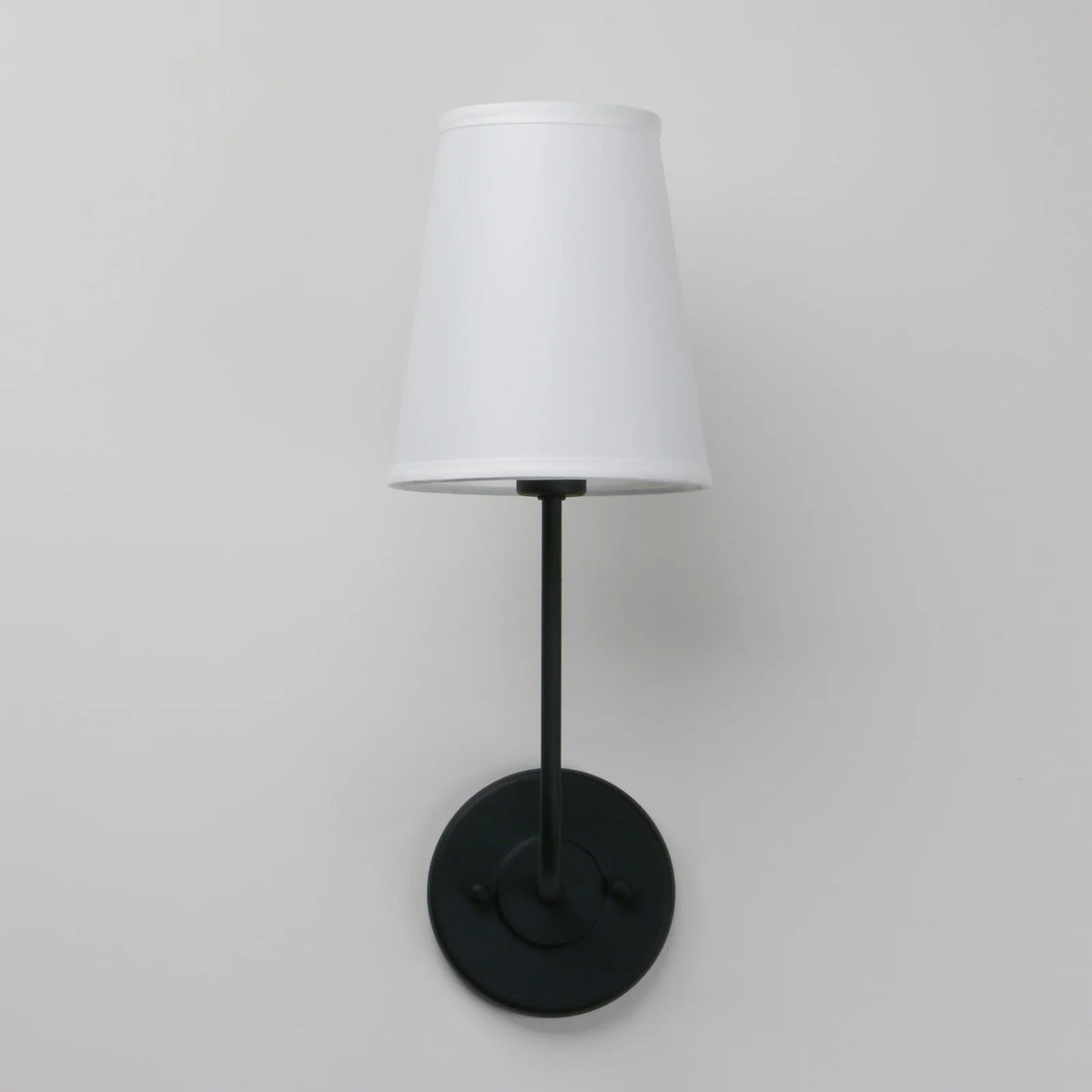 Phansthy classic single industrial wall light with flared funnel shade
