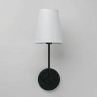 Phansthy classic single industrial wall light with flared funnel shade