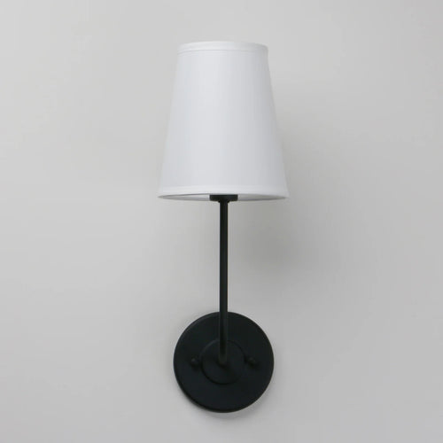 Phansthy classic single industrial wall light with flared funnel shade