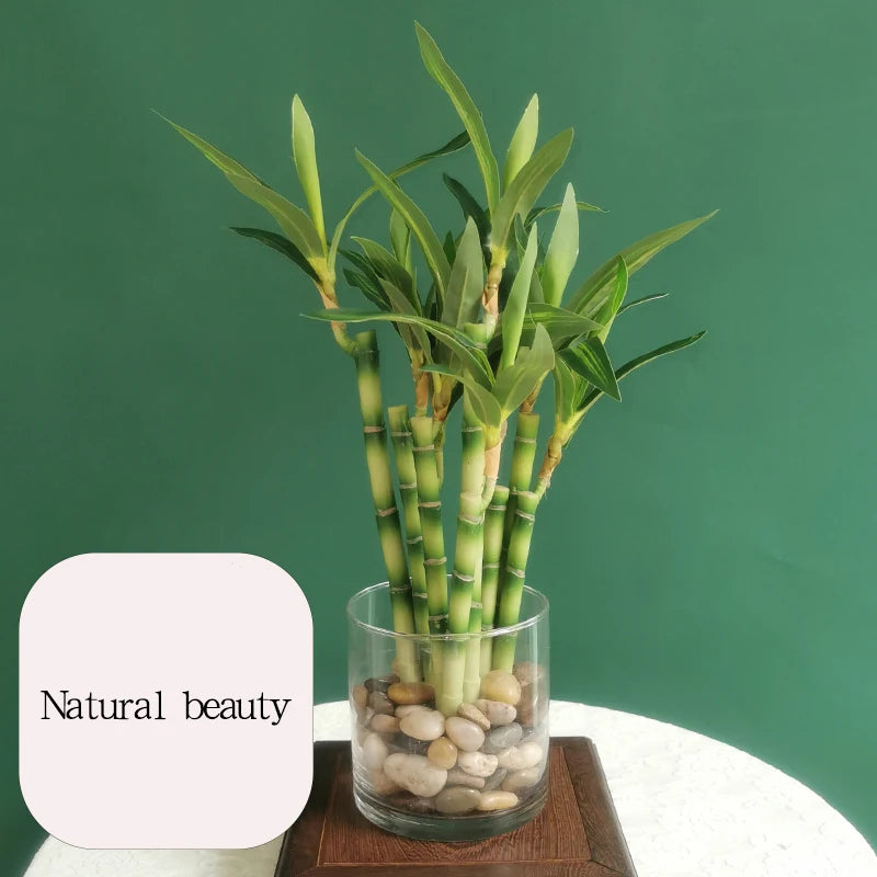 Artificial bamboo plants for indoor and outdoor decoration - vue 4 sur 13