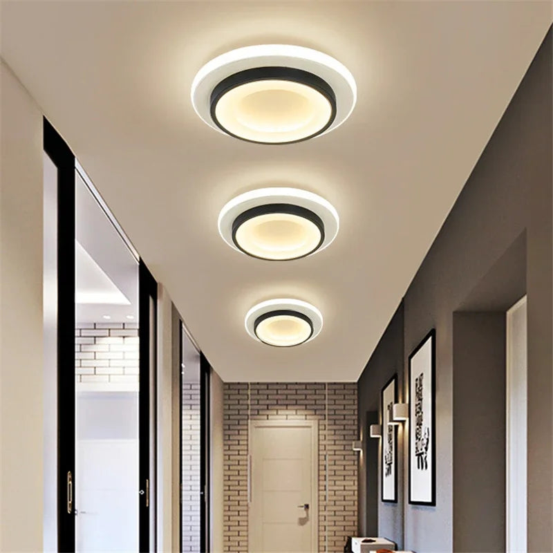 Modern LED ceiling light round or square for interior decoration