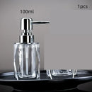 glass bottle for disinfectant and soap dispenser