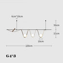 Minimalist creative LED pendant light for indoor lighting