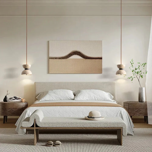 lustre rétro en pierre naturelle pour décoration moderne - vue 6 sur 6