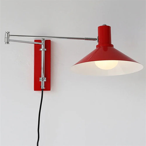 applique murale pliable industrielle en métal pour lecture - vue 6 sur 8