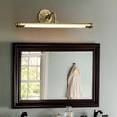 Chinese style gold mirror bathroom wall light retro waterproof