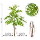Large artificial plants faux branches for indoor and outdoor decoration