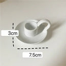 ceramic candlestick for decoration and jewelry holder