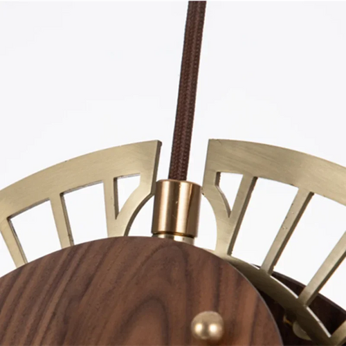 Decorative Nordic chandelier for interiors and cafés - vue 5 sur 7
