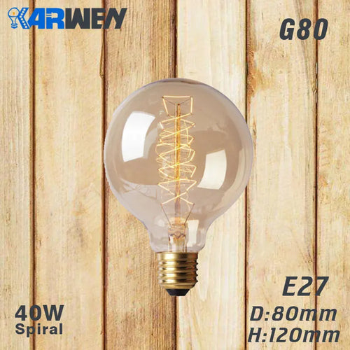 Vintage edison filament bulb set of six - vue 10 sur 18