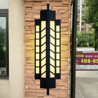 Waterproof outdoor wall light for commercial lighting and garden