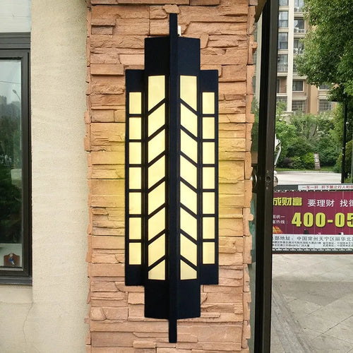 Waterproof outdoor wall light for commercial lighting and garden