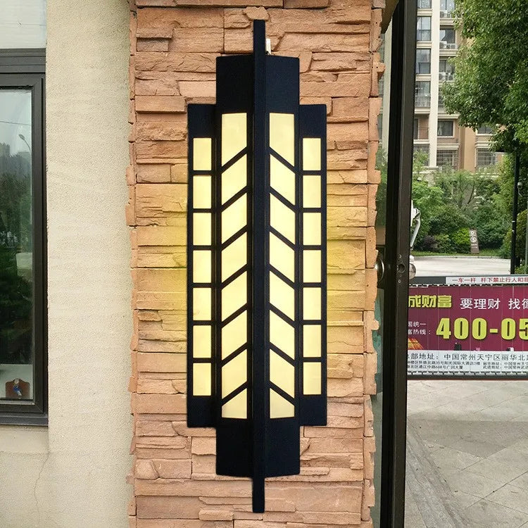 Waterproof outdoor wall light for commercial lighting and garden