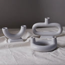 Nordic concrete candle holder for modern interior decor