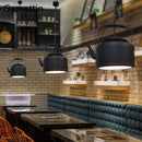 Modern iron pendant light for industrial decor