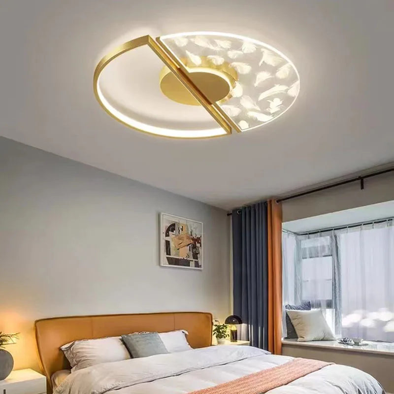 Modern LED ceiling light for interior decoration and elegant lighting