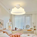 Romantic chandelier for modern little girl's bedroom
