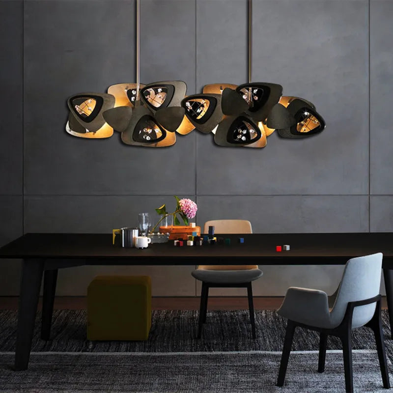 Creative postmodern crystal chandelier pendant light