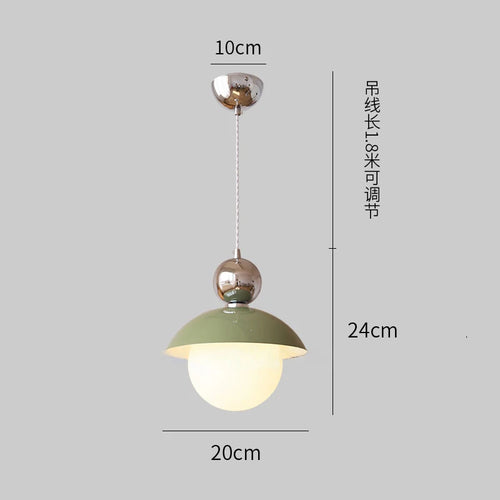 Elegant glass ball chandelier for modern interiors
