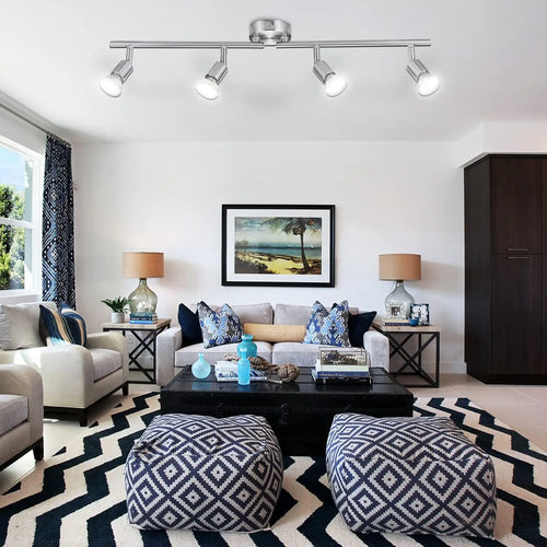 Adjustable multi-angle LED ceiling light - vue 2 sur 8